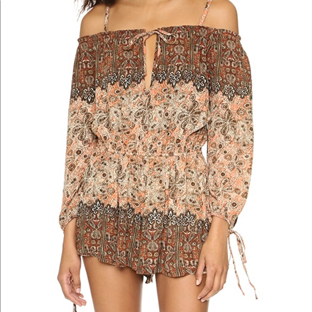 SOLD Free People Divine Floral Romper